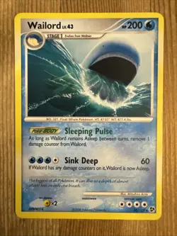 Wailord - 30/106 - Pokemon Great Encounters Non-Holo Card MP - Image 1