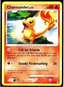 Charmander 59/99 Pokemon TCG Arceus 2009 Regular Card - Image 1