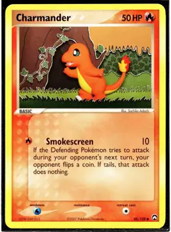 CHARMANDER 48/108 - EX Power Keepers- 2007 Non-Holo POKEMON CARD - Image 1