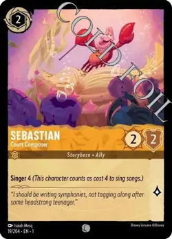 Disney Lorcana The First Chapter Common Cold Foil Pick Your Card TCG Singles - Image 3