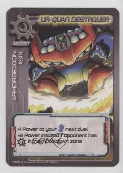 2018 Berlin Manalaysay's Combatron: The Card Game UR-Quan Destoryer f9a - Image 1