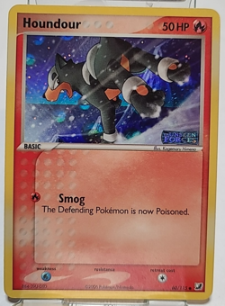 Pokemon Card - Houndour EX (Stamped) Unseen Forces 60/115 Holo Rare - Image 1