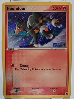 Pokemon Card - Houndour EX (Stamped) Unseen Forces 60/115 Holo Rare - Image 2