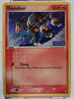 Pokemon Card - Houndour EX (Stamped) Unseen Forces 60/115 Holo Rare - Image 3