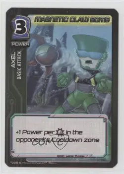 2018 Berlin Manalaysay's Combatron: The Card Game Foil Magnetic Claw Bomb f9a - Image 1