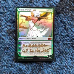 Nissa, Worldwaker Artist Proof Foil Mtg - Image 1