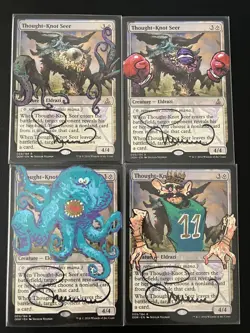 Mtg Thought-Knot Seer English Artist Personal Expansion Art - Image 1