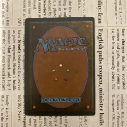 Mtg Wheel Of Fortune Revised Black Frame Fbb - Image 2