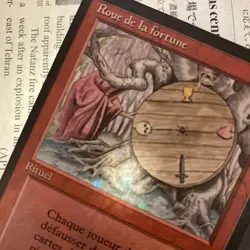 Mtg Wheel Of Fortune Revised Black Frame Fbb - Image 4