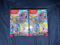 New Pokemon Journey Together Booster Bundle sealed lot of 2 - Image 1