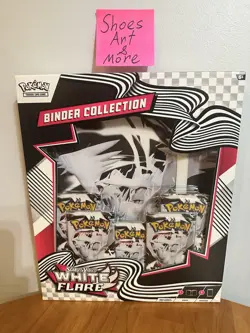 Pokemon White Flare Binder Collection “Brand New” Factory Sealed - Image 1