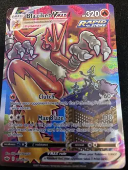 2021 Pokemon Chilling Reign Blaziken VMAX 201/198 (Alternate Art Secret Rare) - Image 1