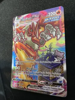 2021 Pokemon Chilling Reign Blaziken VMAX 201/198 (Alternate Art Secret Rare) - Image 3