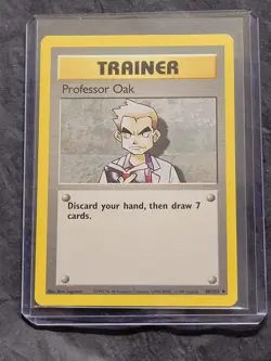 Professor Oak 88 Pokemon Base Set - Image 1