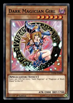 Dark Magician Girl LED6-EN000 - Yugioh - Image 1