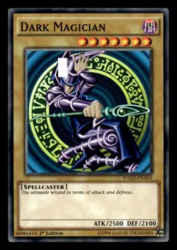 Dark Magician YGLD-ENA03- Yugioh - Image 1