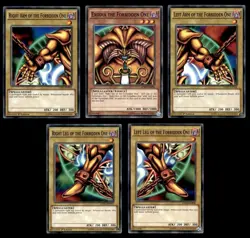 Exodia The Forbidden One Full Set LDK2-ENY04 - Yugioh - Image 1