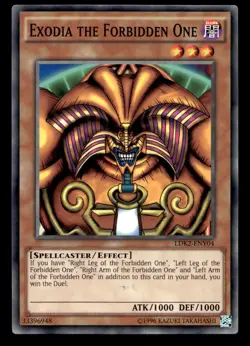 Exodia The Forbidden One Full Set LDK2-ENY04 - Yugioh - Image 2
