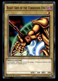 Exodia The Forbidden One Full Set LDK2-ENY04 - Yugioh - Image 3