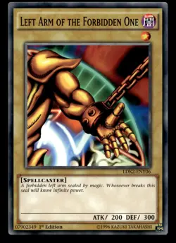 Exodia The Forbidden One Full Set LDK2-ENY04 - Yugioh - Image 4