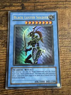 🔥YUGIOH • BLACK LUSTER SOLDIER • ULTRA RARE • SYE-024 • UNLIMITED • LP🔥 - Image 1