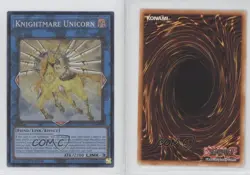 SR - Knightmare Unicorn 1st Ed. YuGiOh 25th Anniversary Rarity Collection 9ad - Image 3