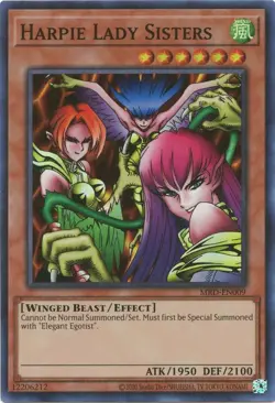 Harpie Lady Sisters - MRD-EN009 - NM - Super Rare - Unlimited - Yugioh - 25th - Image 1