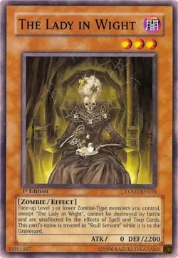 The Lady in Wight - LODT-EN038 - NM - Common - 1st ed - Yugioh - Image 1