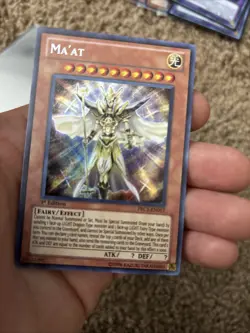 YuGiOh MA'AT PRC1-EN017 Secret Rare 1st Edition Premium Collection Tin - Image 2