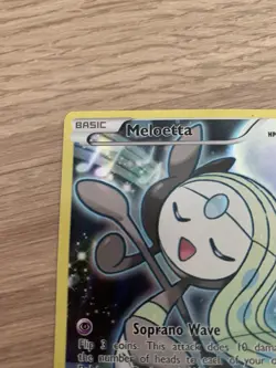 Meloetta XY120 Black Star Promo Full Art Holo Rare Pokemon Card - Image 3