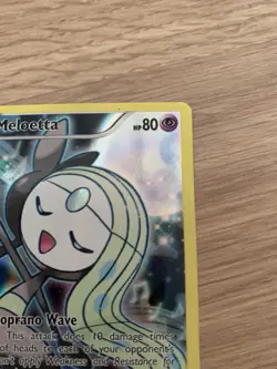 Meloetta XY120 Black Star Promo Full Art Holo Rare Pokemon Card - Image 4