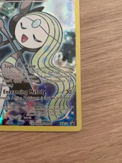 Meloetta XY120 Black Star Promo Full Art Holo Rare Pokemon Card - Image 5