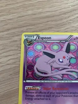 Espeon Holo BW92 Black White Black Star Promo Pokemon TCG Card - Image 3