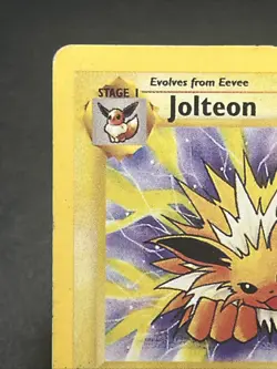1st Edition Jolteon 20/64 Jungle Set Non Holo Rare Vintage 1999 Pokemon Card- NM - Image 2