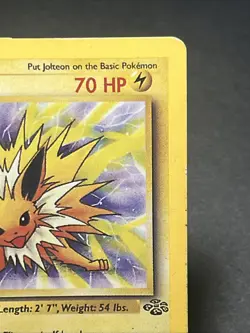 1st Edition Jolteon 20/64 Jungle Set Non Holo Rare Vintage 1999 Pokemon Card- NM - Image 3