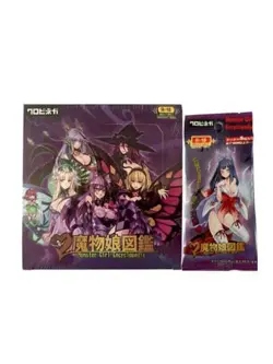New Monster Girl Encyclopedia CCG TCG Game Card Booster Box Goddess Story Waifu% - Image 3