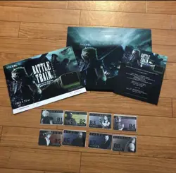 Final Fantasy VII Remake Metallic Card Sephiroth Cloud Aerith Tifa 1-8 Set Rare - Image 1