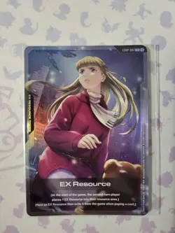Gundam Card Game Beta EX Resource EXRP-001 Relena Foil Promo SEALED ENGLISH - Image 1