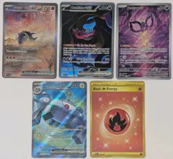 Pokemon TCG Card Lot of 5- SIR, Full Art, Hyper Rare, Promo - Image 1
