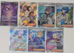Pokemon TCG Card Lot of 7- Full Art Trainers, Promo - Image 1