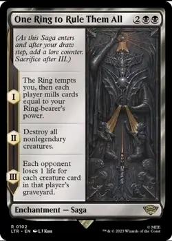 MTG One Ring to Rule Them All The Lord of the Rings 0102 NM - Image 1