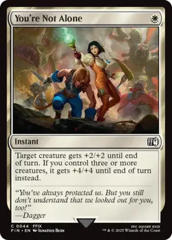 You're Not Alone 0044 MTG FINAL FANTASY Common NP - Image 1