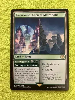 Zanarkand Ancient Metropolis #293 Final Fantasy MTG Magic - Image 1