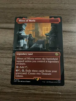 Mines of Moria #342 Extended Art MTG Lord of the Rings Tales of Middle-earth NM - Image 1