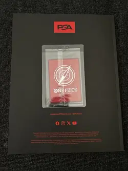 MINT SEALED One Piece SHANKS OP09-001 - Promo Card PSA July 2025 (with magazine) - Image 2