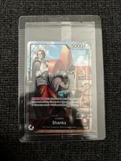 MINT SEALED One Piece SHANKS OP09-001 - Promo Card PSA July 2025 (with magazine) - Image 7