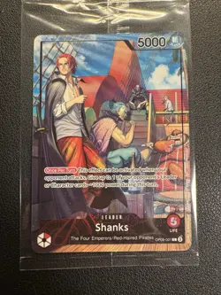 MINT SEALED One Piece SHANKS OP09-001 - Promo Card PSA July 2025 (with magazine) - Image 7