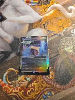 Chancla Relampago Lightning Greaves Foil MTG Secret Lair - NM - - Image 1
