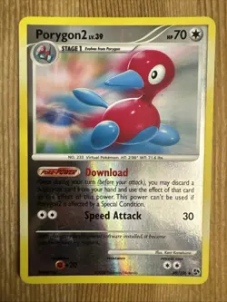 Porygon2 - 49/106 - Uncommon Reverse Holo LP, English Pokemon Great Encounters - Image 1