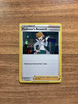 💎Professor's Research Cosmos Holo Rare - 060/072 - Shining Fates Pokemon LP - Image 1